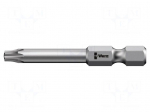 Screwdriver bit | Torx&reg; with protection | T25H | 1/4"