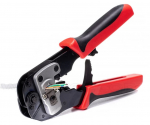 Crimp tool for RJ45/ RJ11 easy connectors Hanlong HT-580ER, Made in TAIWAN