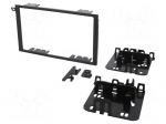 Radio frame | Cadillac,Chevrolet,Hummer,Pontiac | 2 DIN | black