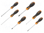 Screwdriver: universal-set | Phillips,slot | EVOX | 6pcs.