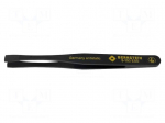 Tweezers | Blade tip shape: shovel | Tweezers len: 120mm | ESD
