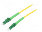 Fiber patch cord | OS2 | LC/APC,both sides | 5m | 9/125um | LSZH | green