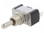 Switch: toggle | Pos: 3 | SPDT | (ON)-OFF-(ON) | 21A/14VDC | TA/TA2 | 50m&Omega;