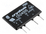 Relay: solid state | Ucntrl: 3&divide;15VDC | 5A | 12&divide;280VAC | CX | THT | SIP