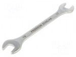 Wrench: flat | double-sided | 17mm,19mm | Chrom-vanadium steel