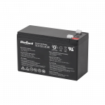 12V 7Ah aku :: GEL (geel) :: 12 volti, 7 ampertundi (Ah), klemmi t&uuml;&uuml;p T1 :: REBEL