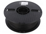 Filament: PLA+ | 1.75mm | black | 195&divide;235&deg;C | 1kg