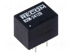 Converter: DC/DC | 2W | Uin: 9&divide;36VDC | Uout: 12VDC | Uout2: 12VDC | SIP8