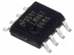 IC: operational amplifier | 650MHz | Ch: 1 | &plusmn;4&divide;6VDC | SO8 | 8.3mV | tube