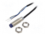 Sensor: inductive | OUT: NPN / NC | 0&divide;4mm | 10&divide;36VDC | M12 | 2m | IP67