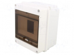 Enclosure: for modular components | IP40 | white | No.of mod: 6