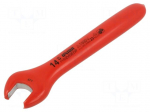 Wrench: flat | insulated,single sided | 14mm | L: 140mm | 110/2VDEDP