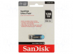 Pendrive | USB 3.0 | 128GB | R: 150MB/s | ULTRA FLAIR | blue | USB A