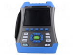 Meter: power quality analyser | LCD TFT 5,6" | Resolution: 640x480