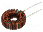 Inductor: wire | THT | 64uH | 5A | R: 32m&Omega; | -25&divide;105&deg;C