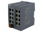 Switch Ethernet | unmanaged | Number of ports: 16 | 24VDC | RJ45 | IP20
