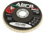 Polishing wheel | &Oslash;: 125mm | felt | Holder: assembly hole | 22.23mm