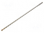 Drill bit | for concrete | &Oslash;: 8mm | L: 400mm | SDS-Plus&reg;