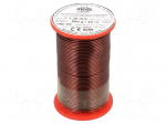 Coil wire | single coated enamelled | 1.3mm | 0.5kg | -65&divide;200&deg;C