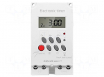 Programmable time switch | for DIN rail mounting | LCD | 50&divide;60Hz