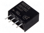 Converter: DC/DC | 1W | Uin: 2.97&divide;3.63VDC | Uout: 12VDC | Iout: 83mA | SIP