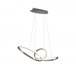 Trio Sansa LED piekarama lampa brushed steel brushed steel R32751107 4017807488692