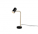 Trio Marley table lamp GU10 matt brass/matt black gaismeklis 512400108 4017807488753