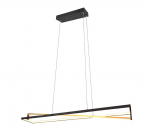 Trio-Lighting Edge LED  matt black piekaramā lampa