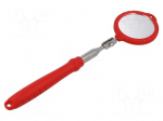 Inspection mirror | with telescopic arm | LED