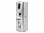 Exit button | wall mount | IP20 | DC load @R: 3A/36VDC | aluminium