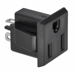 &Uuml;hendused // Different Audio, Video, Data connection plug and sockets // Gniazdo AC (USA)do obudowy