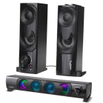 M&auml;nguala | PC | Konsoolid | Tarvikud // Akustilised s&uuml;steemid ja k&otilde;larid // Głośniki komputerowe soundbar Audiocore 3Wx2, LED, USB 5v, wejście liniowe, AC955