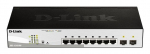 D-Link | DGS-1210 Series Smart Managed Gigabit Switches | DGS-1210-08P | Managed L2 | Desktop/Rackmountable | 10/100 Mbps (RJ-45) ports quantity | 1 Gbps (RJ-45) ports quantity | SFP ports quantity | PoE ports quantity | PoE+ ports quantity | Power s ...