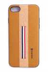 Back panel cover Evelatus Apple Iphone 7/8/SE2020/SE2022 Dazzel Brown