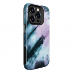 Back panel cover Evelatus Apple iPhone 15 Pro Armor case TPU+PC Customized Print Design Blue Pink