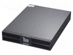Power supply: UPS | 6kW | 6kVA | 230V | screw terminal | RACK | Ubatt: 12V