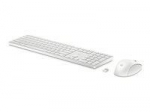 HP 655 White Wrls KB and Mouse Combo