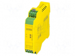 Automation module: safety relay | 24VDC | IN: 1 | -20&divide;55&deg;C | IP20