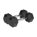 Uued tooted // Hantle żeliwne gumowane HEX 2x4 kg REBEL ACTIVE