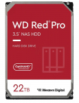 Hard drive HDD Western Digital  HDD||Red Pro|22TB|SATA|512 MB|7200 rpm|3,5"|WD221KFGX