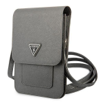 Case universal for sports Guess  Guess Handbag GUWBSATMGR gray / gray Saffiano Triangle