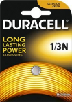 CR1/3 patareid 3V Duracell liitium 2L76 pakendis 1 gb.