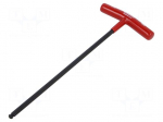 Wrench: hex key | spherical | HEX 6mm | Overall len: 266mm
