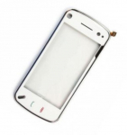Digitizer Assembly with Frame for Nokia N97 Mini White HQ