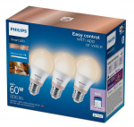 Philips Smart WiZ 60W A60 E27 gudrā LED spuldze 827-65 TW  929003781936 8720169303010