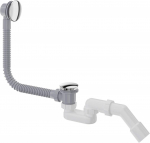 Bath siphon click-clack