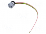 Switch: emergency stop | 22mm | Stabl.pos: 2 | NC x2 | grey | LED | IP65