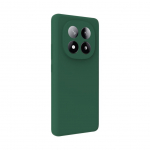 Back panel cover Evelatus Xiaomi Redmi Note 14 Pro Plus Premium Magnetic Soft Touch Silicone Case Green