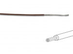 HOOK-UP WIRE -  &oslash; 1.4 mm - 0.2 mm&sup2; - MULTICORE - BROWN