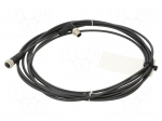 Cable: for sensors/automation | PIN: 4 | plug | PUR | 5m